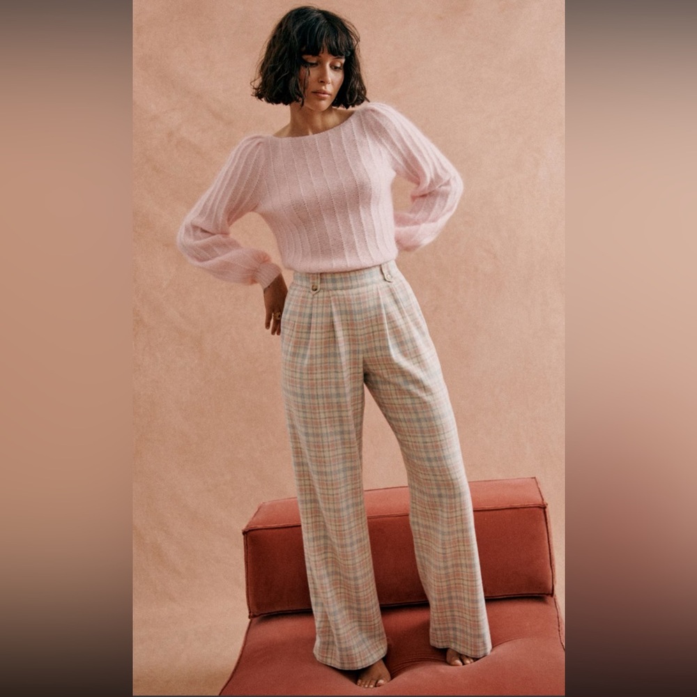 ISO Sezane Loulou Trousers Size 34